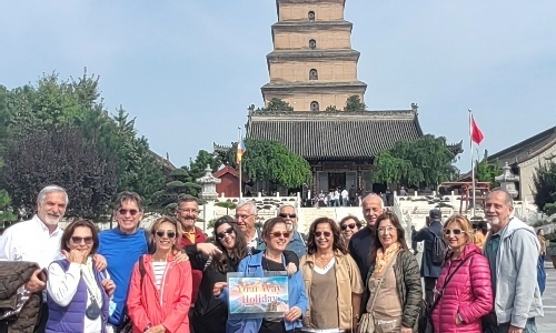 Spring Tours in Xian Private Tour: For Cherry Bolossom & Temples Xian Day Tour