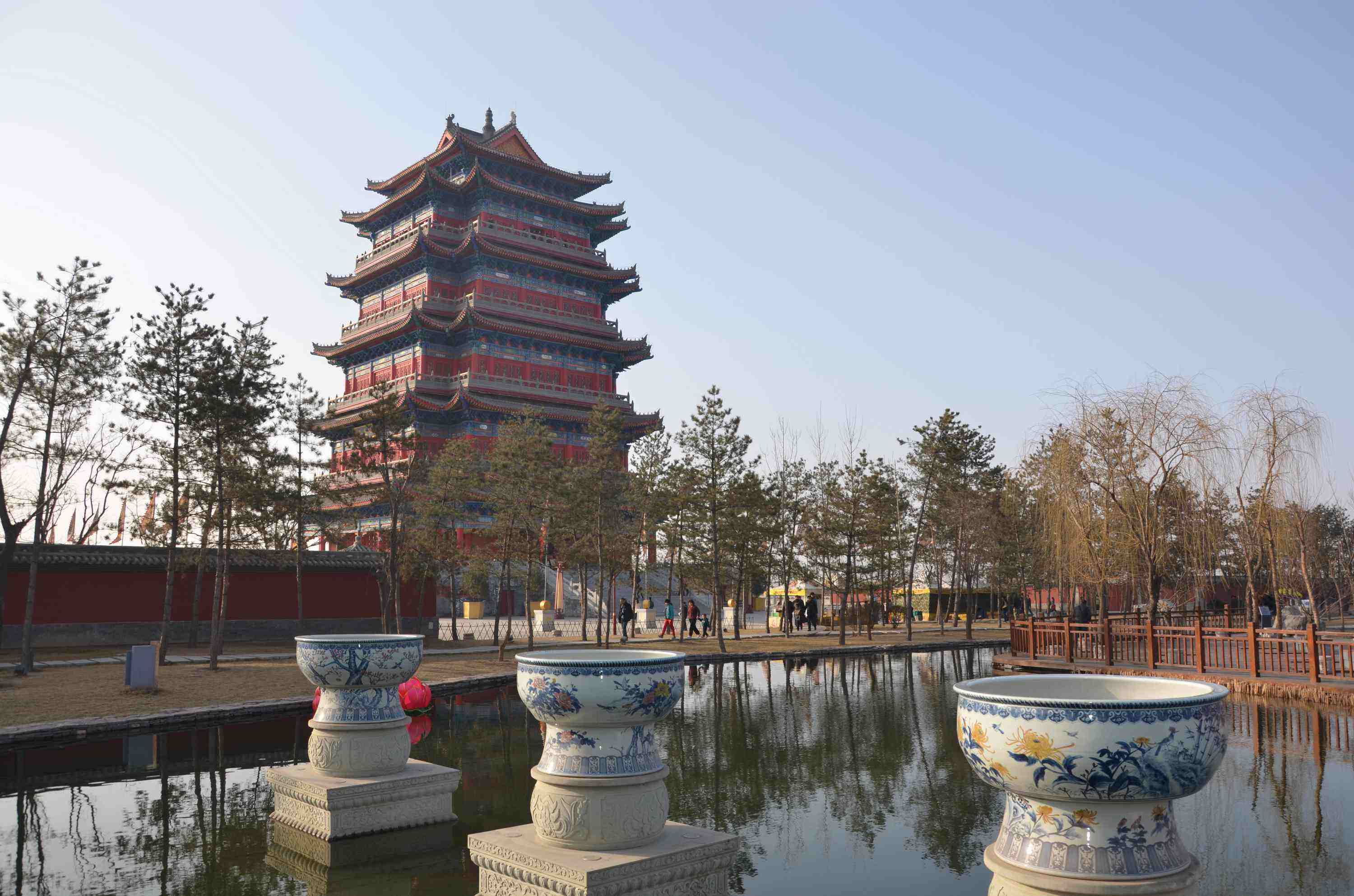 Daqin Pagoda is the remnant of the oldest surviving Christian church in China. Daqin is the name of the Roman Empire in the Chinese language documents of the 1st – 2nd centuries.