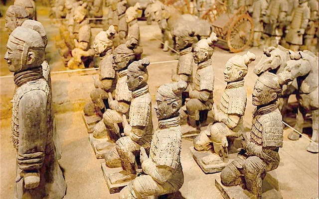 Xian china tour package by train with terracotta warriors