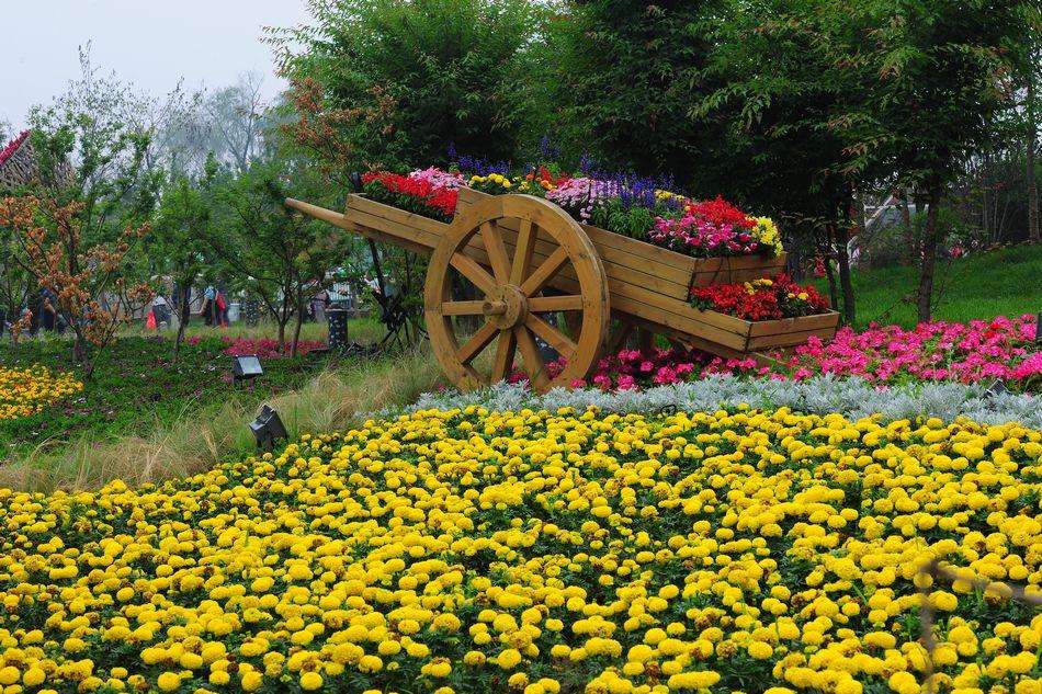 flower garden of Xi'an China International Horticultural Exposition