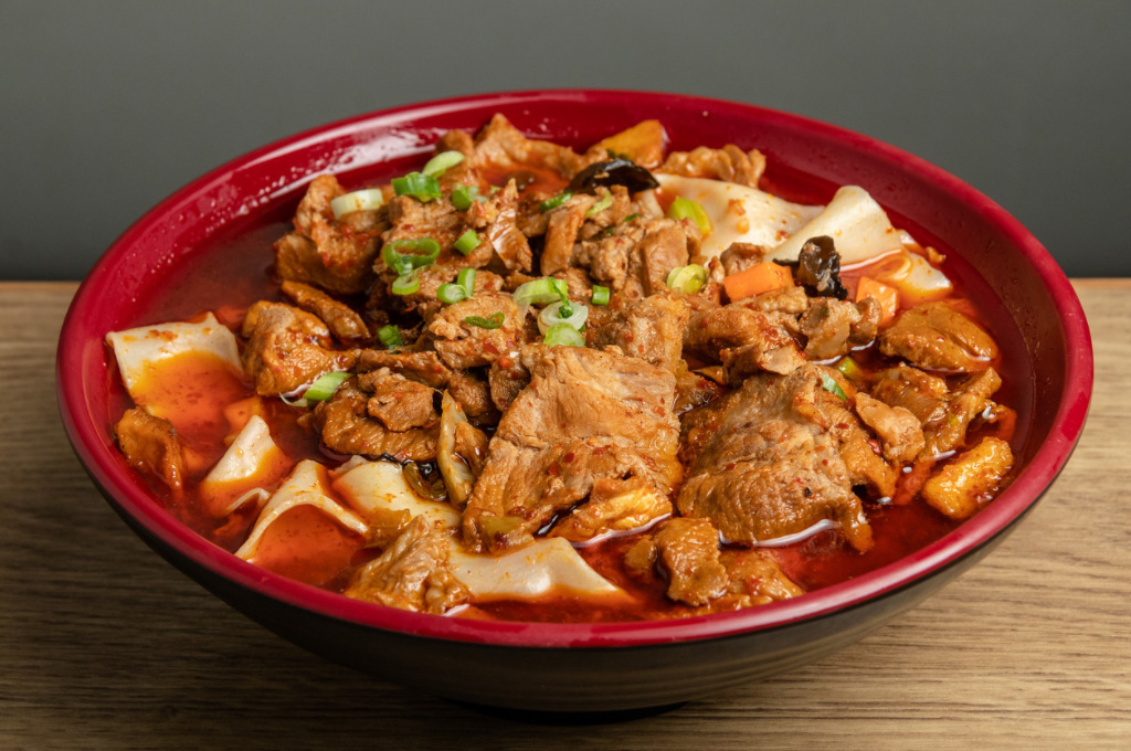 Spicy-sour-pork-noodles