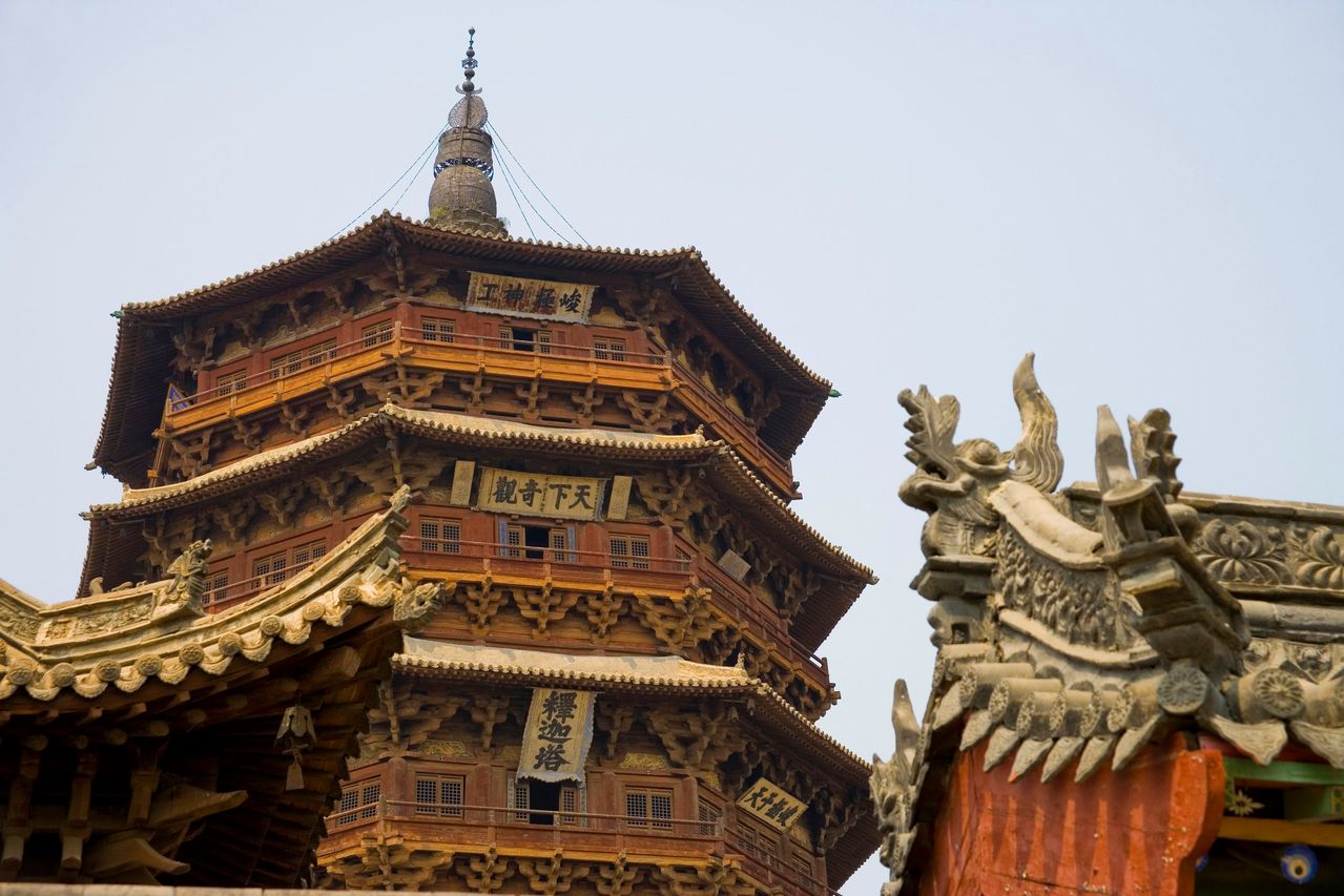 Yingxian-Wood-Pagoda-View