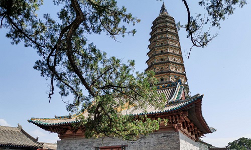 shanxi-guangsheng-temple-feihong-tower