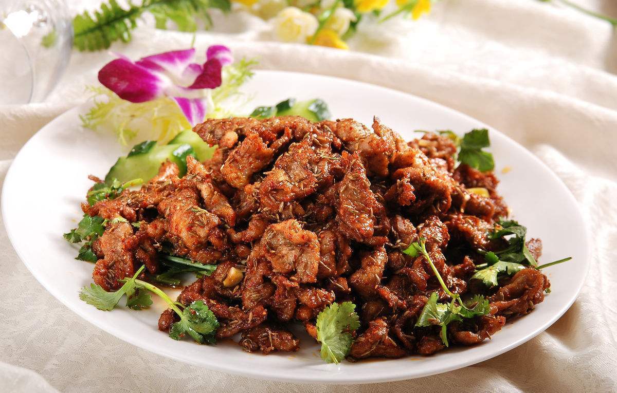 stir-fried-roast-meat stir-fried-roast-meat