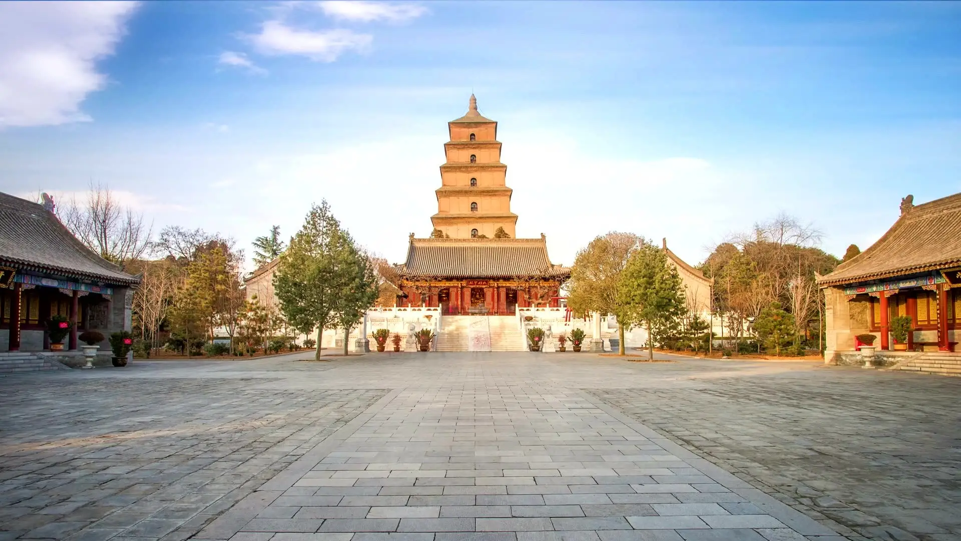Dayan-Pagoda-North-Square Dayan-Pagoda-North-Square